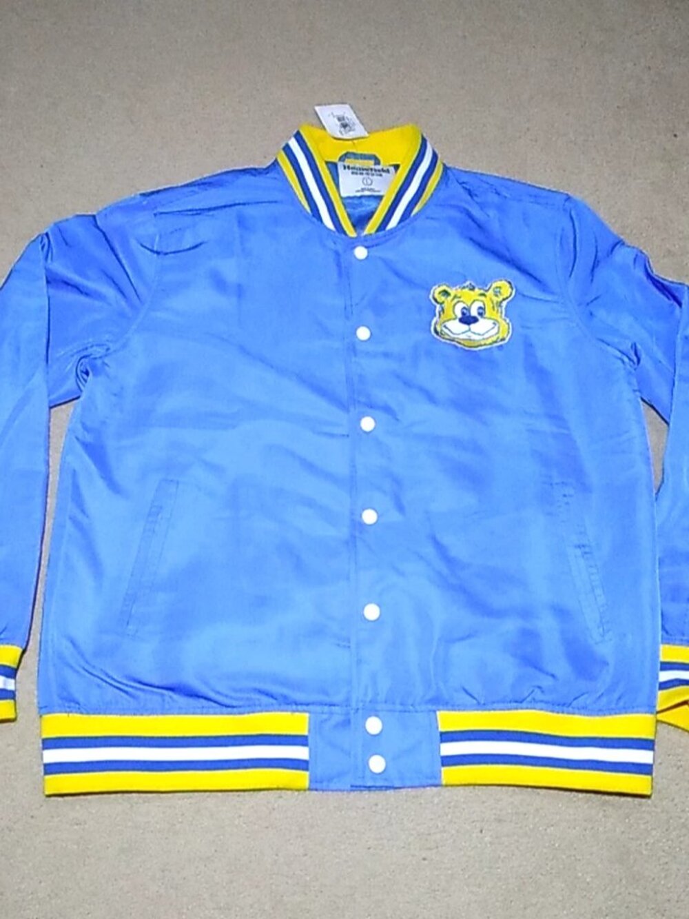 UCLA Vintage Joe Bruin Retro Bomber Jacket Mens Size Large Embroidered NWT - Picture 3 of 15